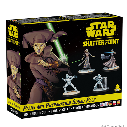 Star Wars Shatterpoint: Plans and Preparations (General Luminara Unduli Squad Pack)