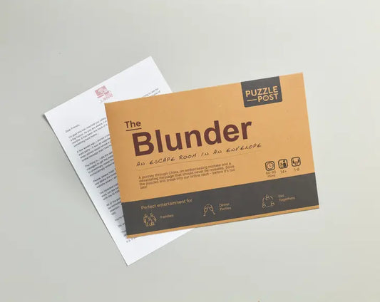 Escape Room in An Envelope: Dinner Party - The Blunder