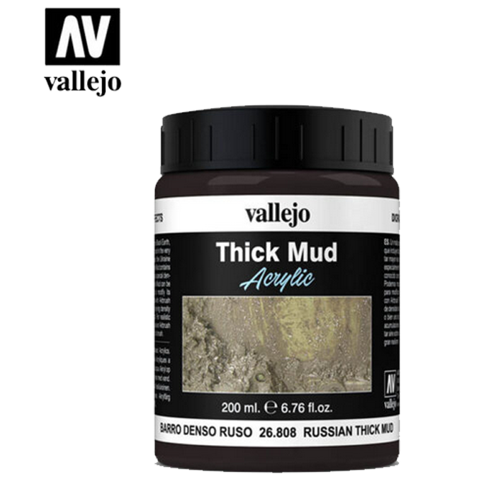 Vallejo Weathering Effects 200ml - Russian Thick Mud