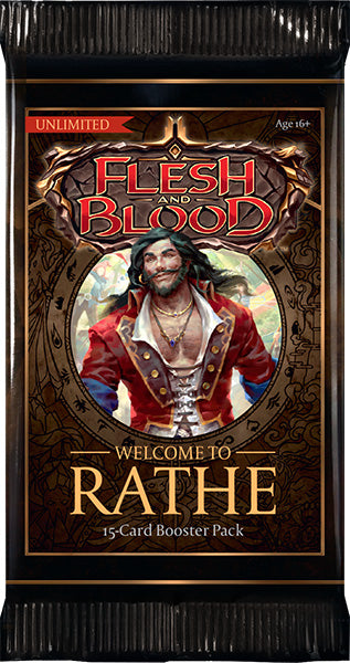 Flesh And Blood TCG: Welcome to Rathe Unlimited Booster Pack