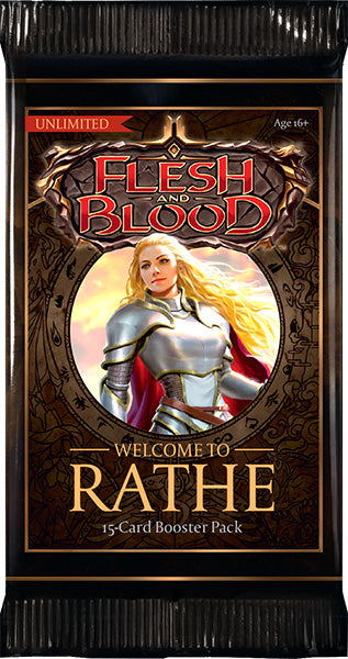 Flesh And Blood TCG: Welcome to Rathe Unlimited Booster Pack