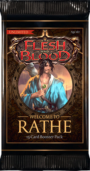 Flesh And Blood TCG: Welcome to Rathe Unlimited Booster Pack